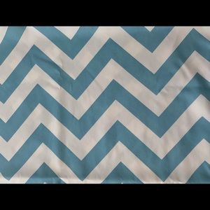 Chevron Print Shower Curtain